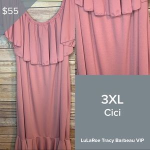 NWT LuLaRoe CiCi Dress Size 3XL